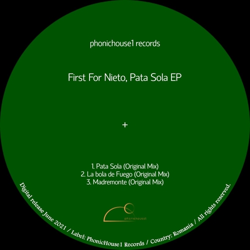 First For Nieto - Pata Sola EP [PNH039]